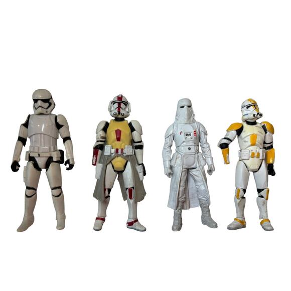 Hasbro Star Wars Stormtrooper Snowtrooper Clone Troopers Action Figures - Picture 1 of 3